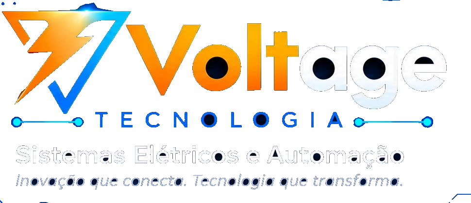 Voltage Tecnologia — Sistemas Elétricos e Automação. Inovação que conecta. Tecnologia que transforma.